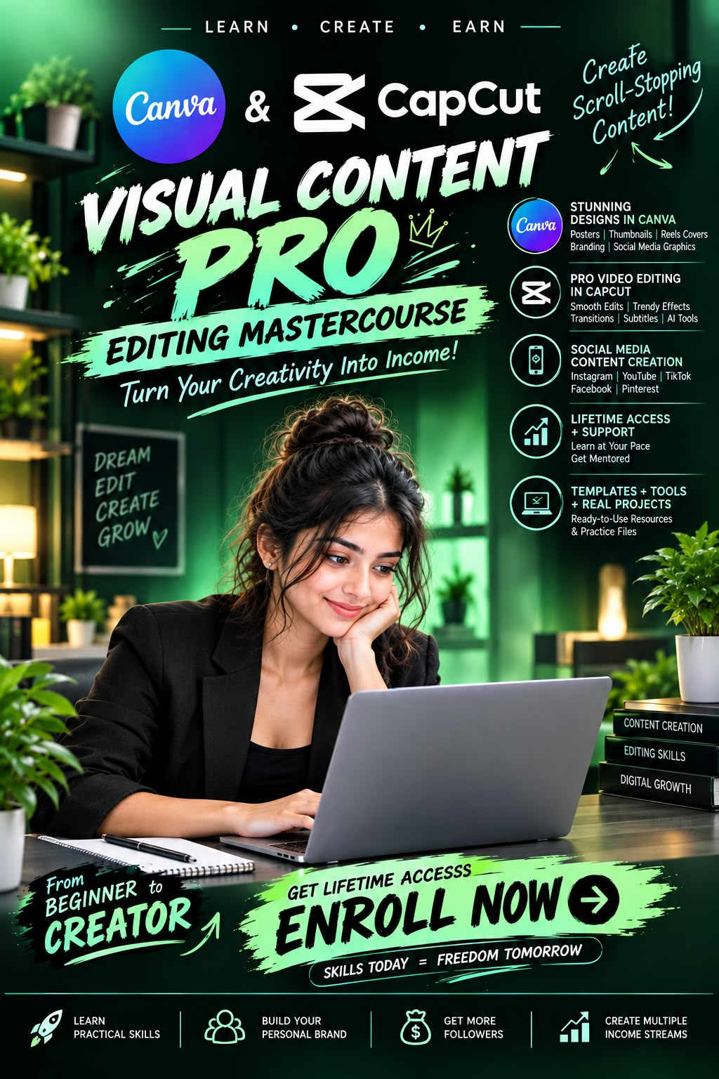Canva & CapCut Editing Mastercourse