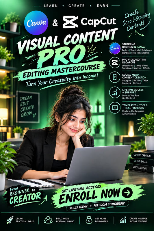 Canva & CapCut Editing Mastercourse