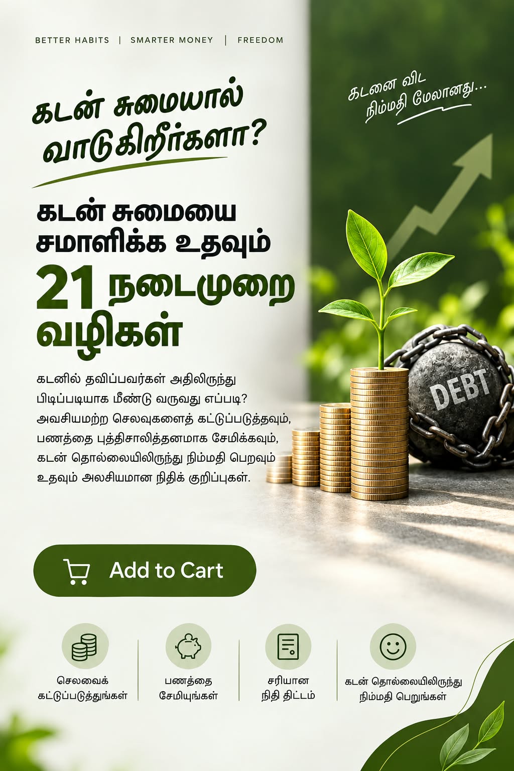 கடன் சுமையை சமாளிக்க உதவும் 21 நடைமுறை வழிகள்